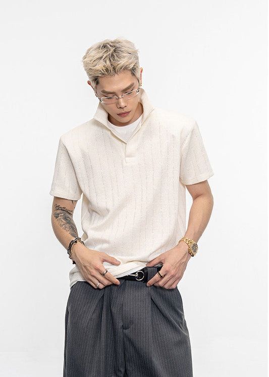 Faux Two-Piece Polo Shirt