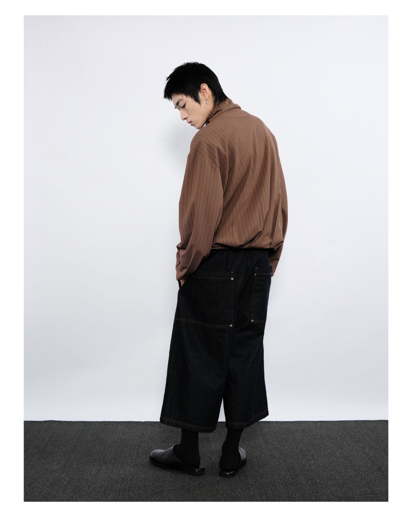 Double-pleated jacket