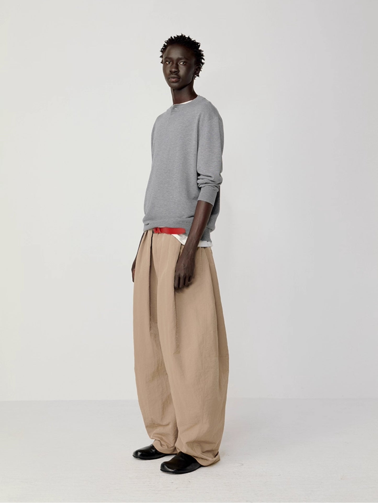 Rib-knit Loose-fit Casual Knit