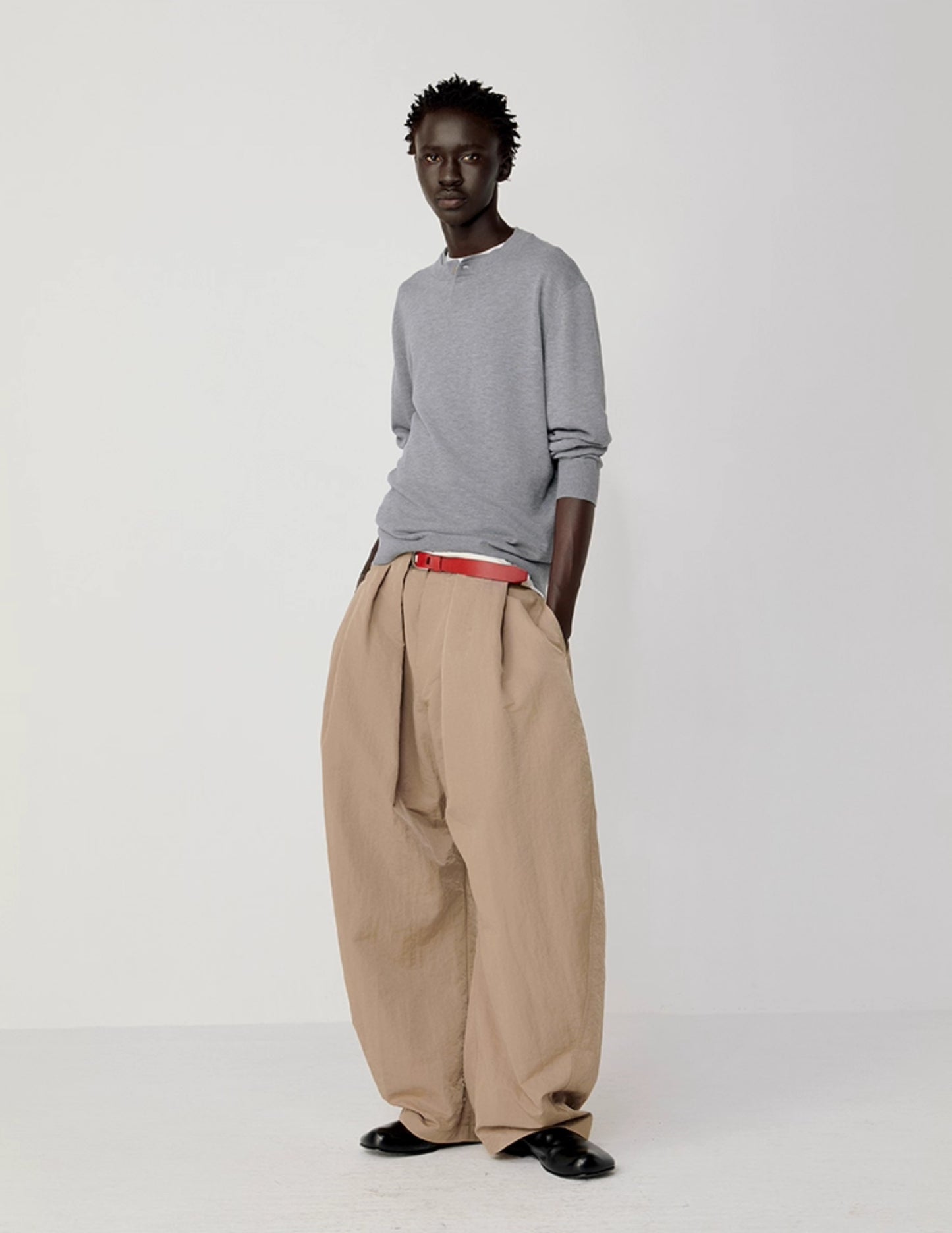 Rib-knit Loose-fit Casual Knit