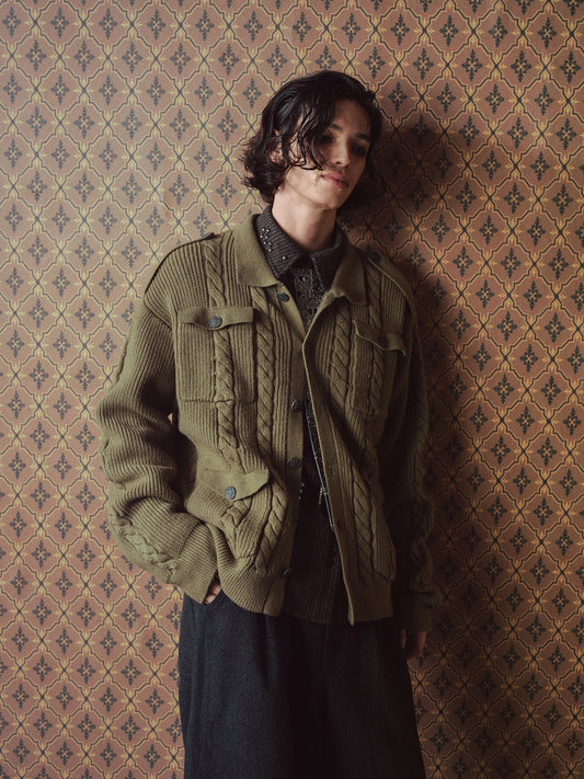 4-Pocket Wool Jacket