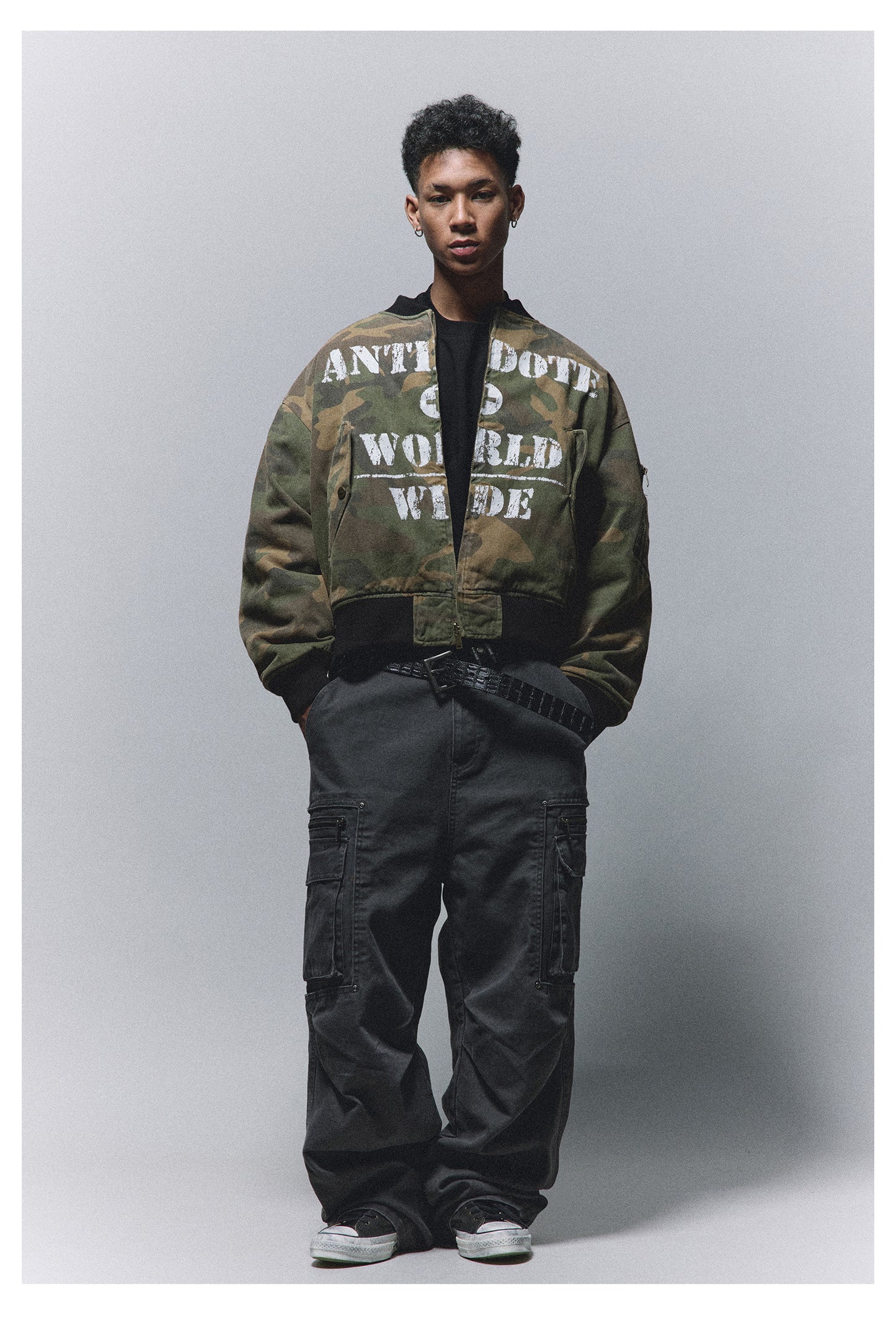 Reversible Camouflage MA-1 Flight Jacket