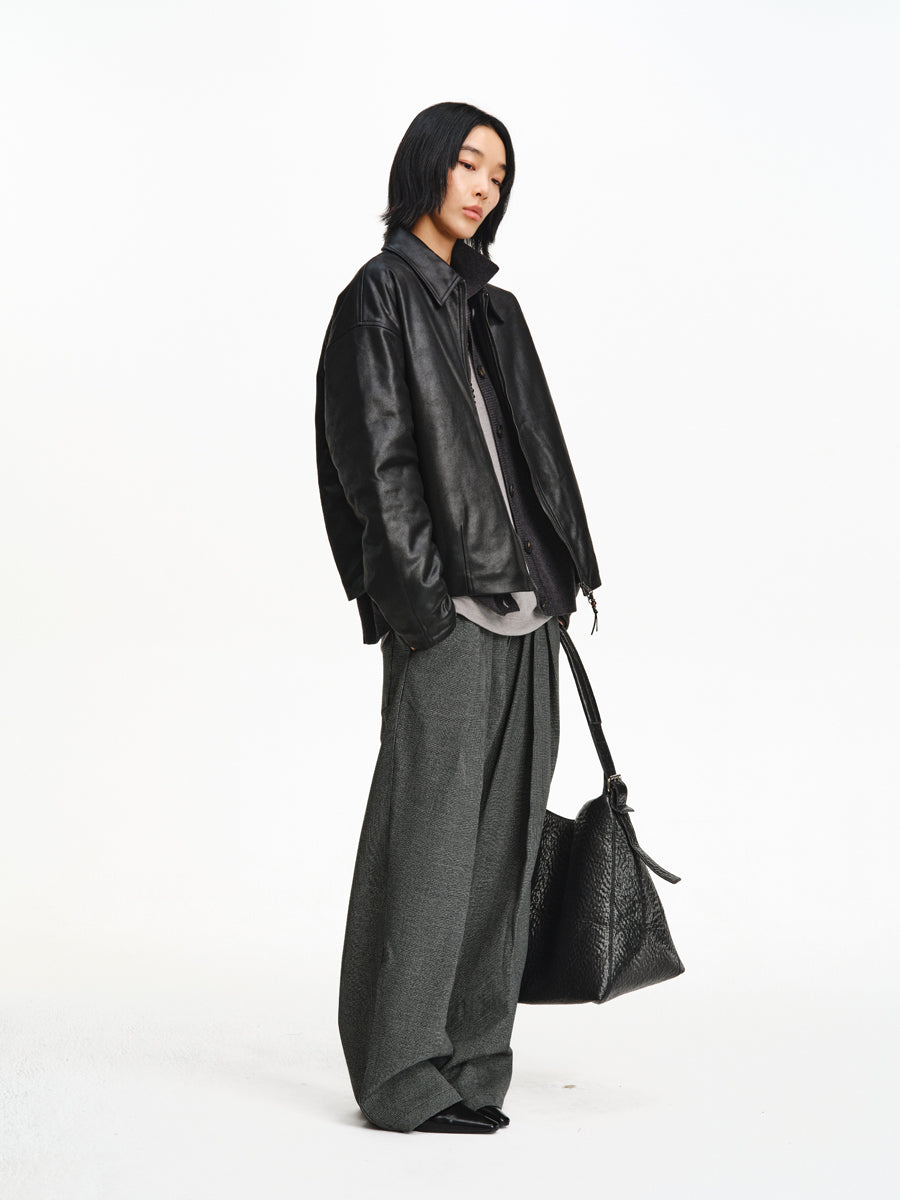 Pleated Loose Casual Pants