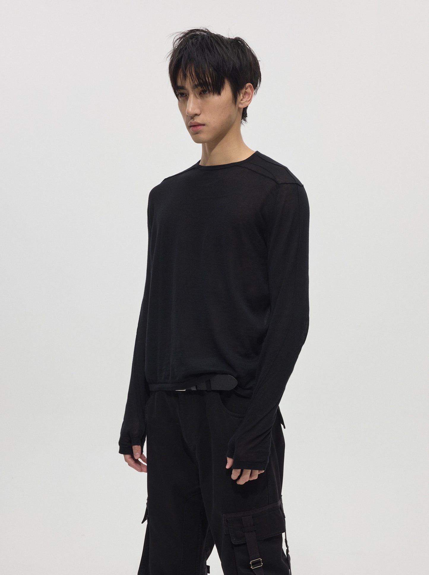 Lightweight Cotton Pullover T-Shirt