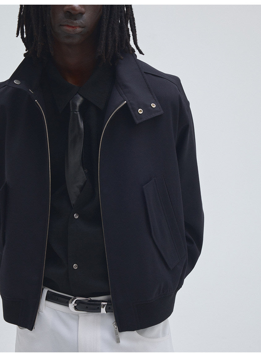 Double-Pocket Classic Harrington Jacket