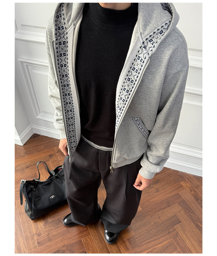 Short Hooded Sweatshirt