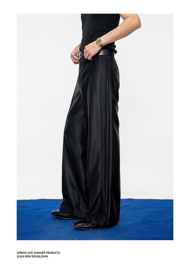 Loose Wide-Leg Casual Pants