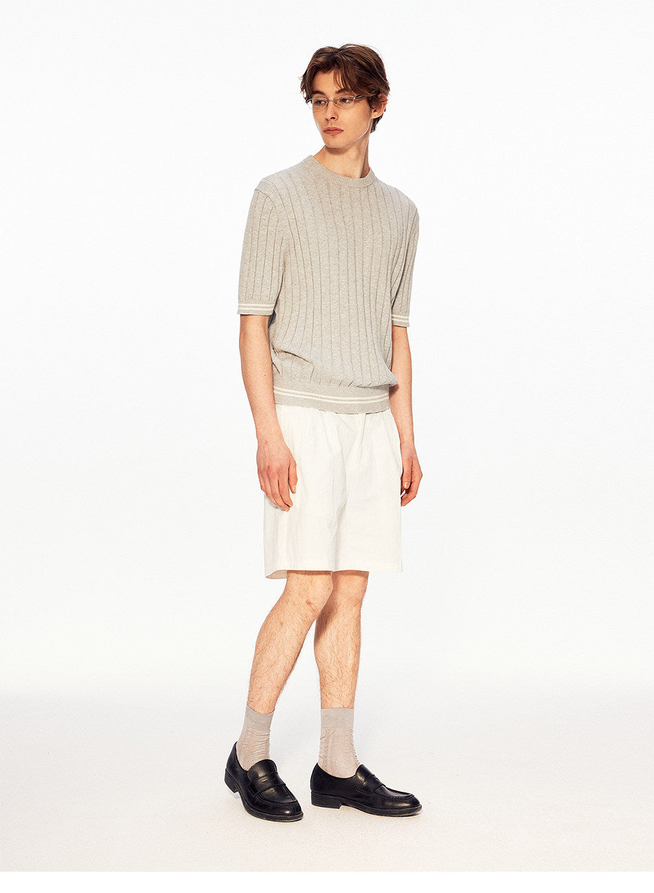 Loose-fit Non-slip Knitted Shirt