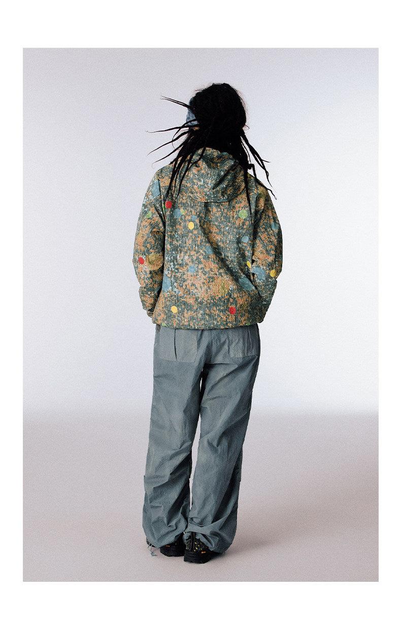 Bionic Surface Check Pattern Jacket