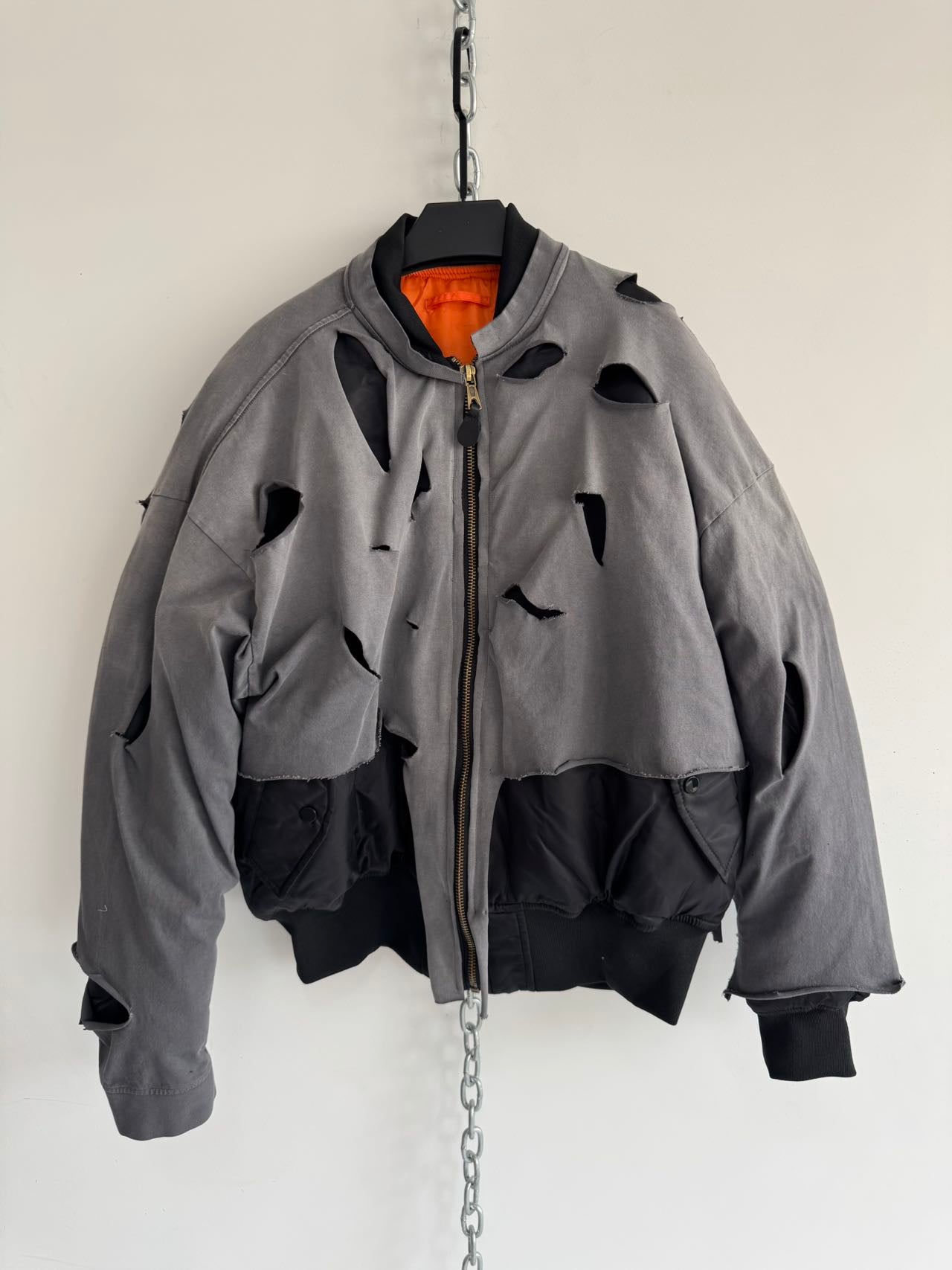 Knife Cut Short Wide Jacket