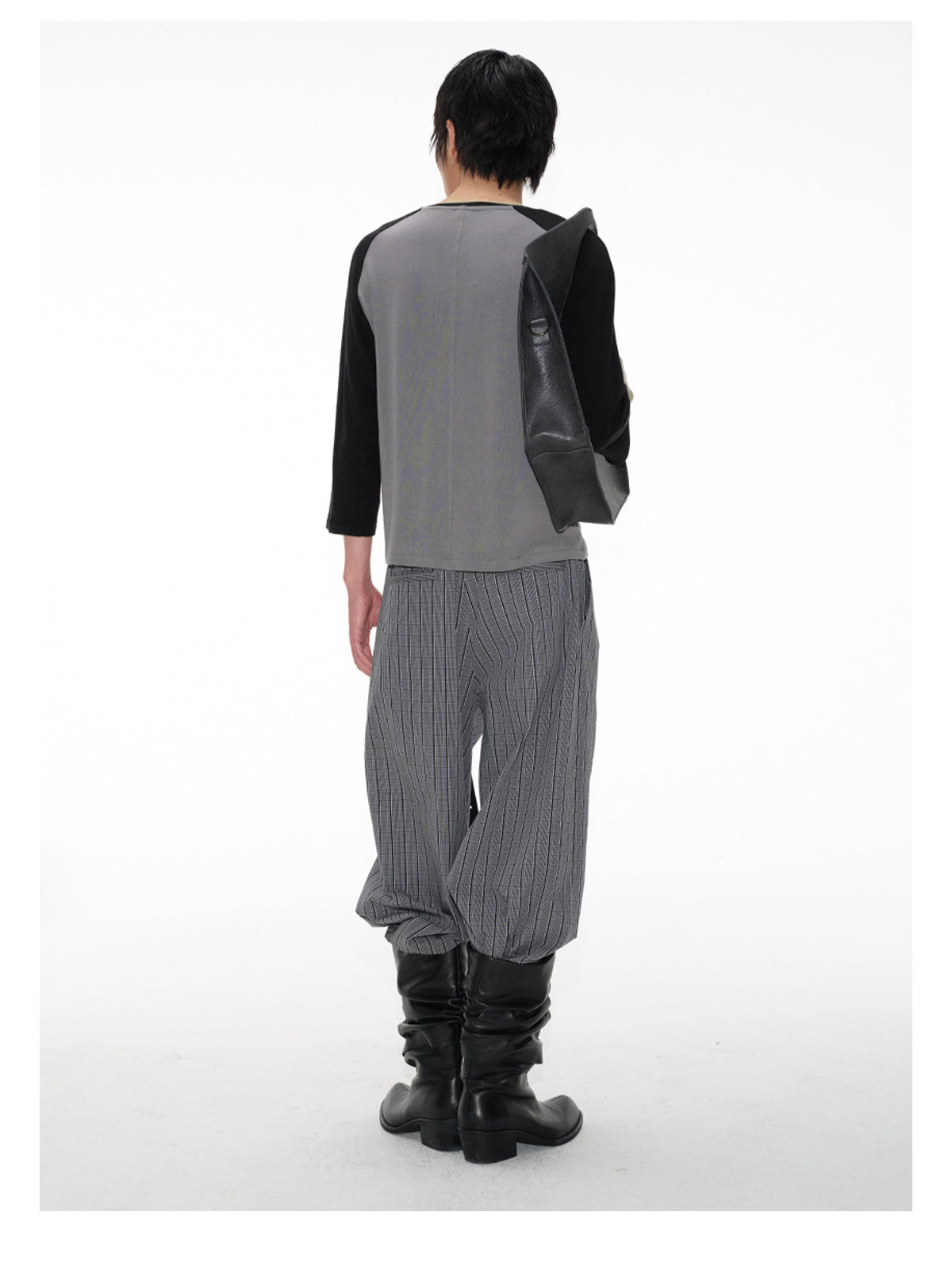 Contrast Color Raglan T-Shirt