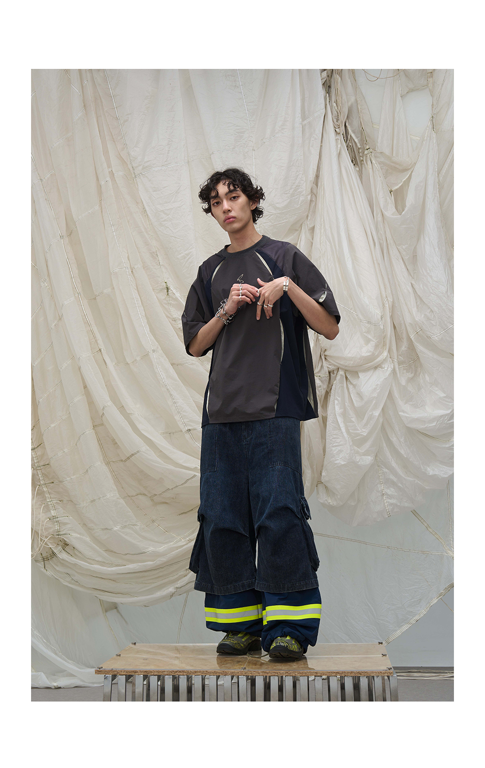 Nylon Workwear Casual Pants
