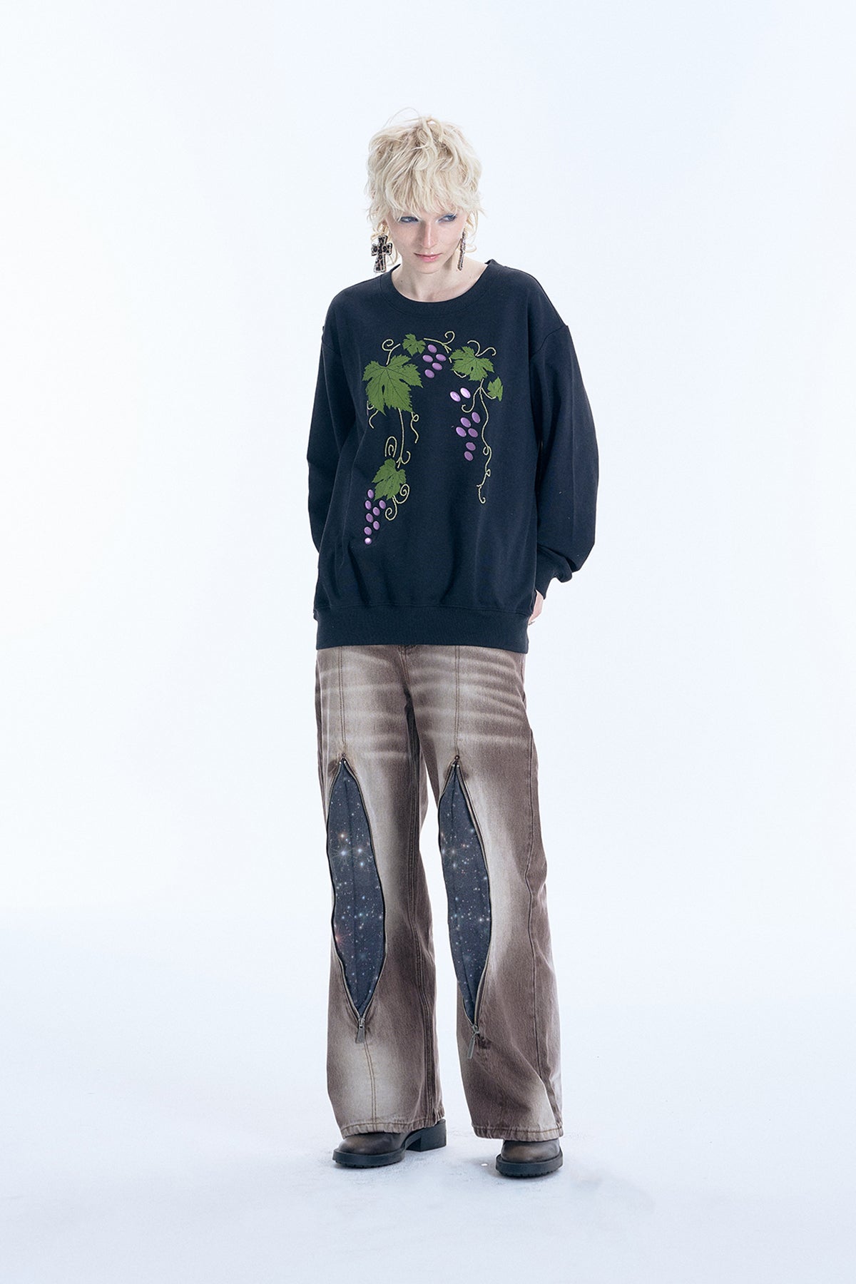 Printed design sweatshirt