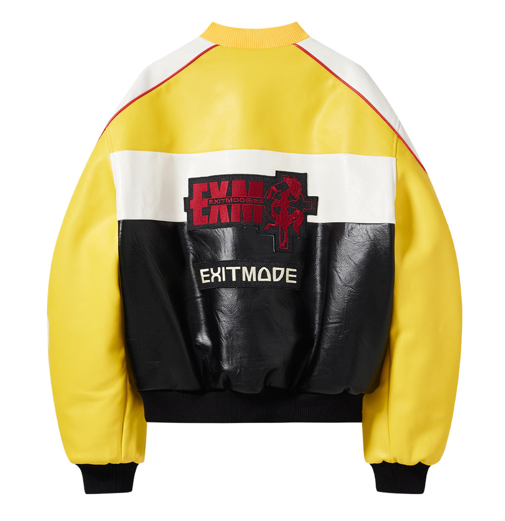 Oversized Leather Jacket