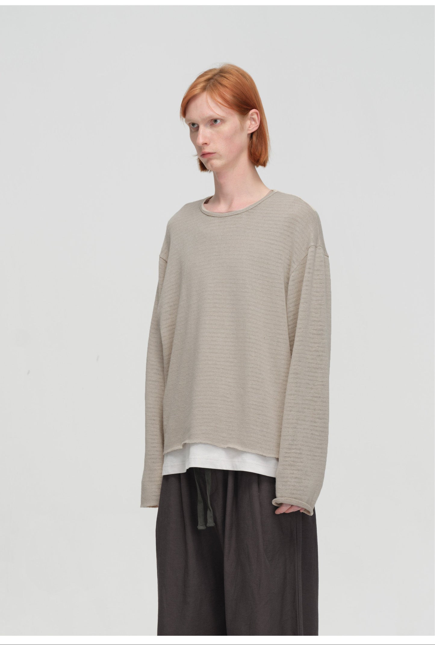 Textured Basic T-Shirt