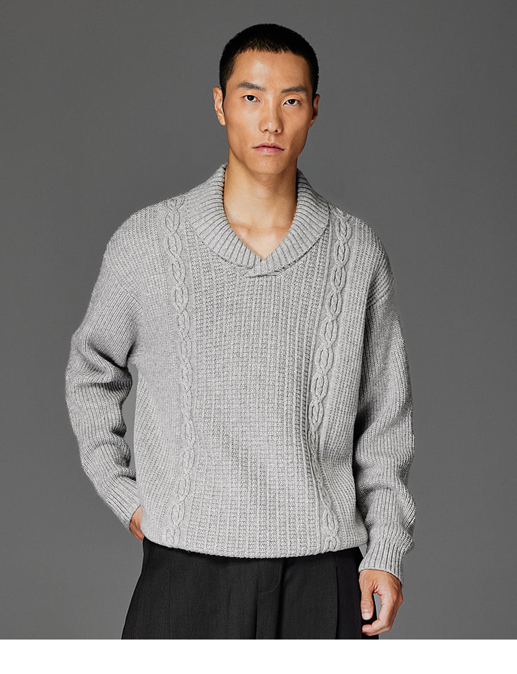 Shawl Collar Sweater