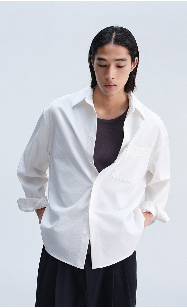 Casual Shirt with a Boxy Silhouette
