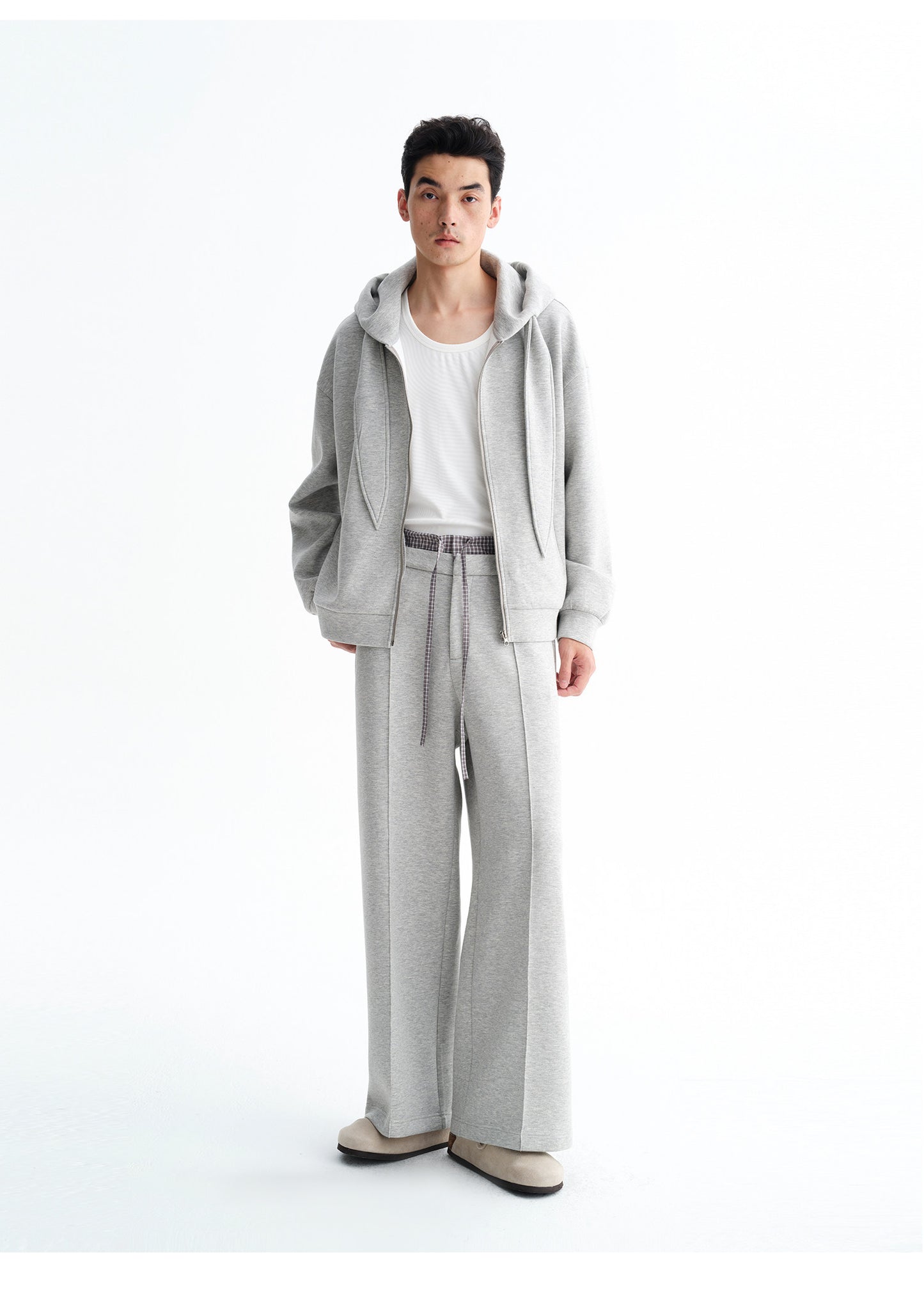 Oversized Bowtie Hooded Sweatshirt