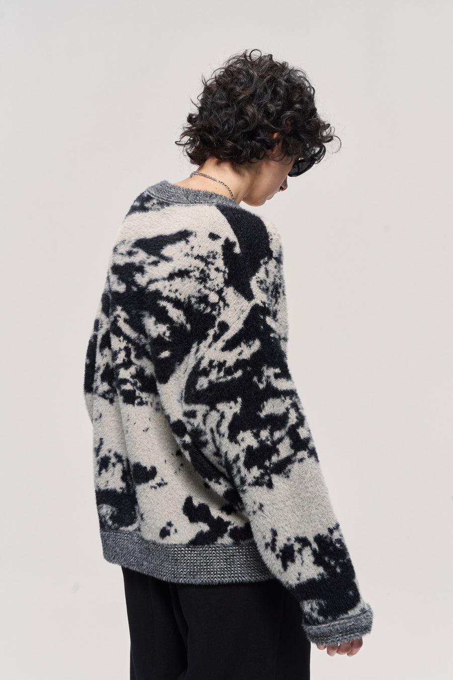 Faux Mink Fur Thick Cardigan