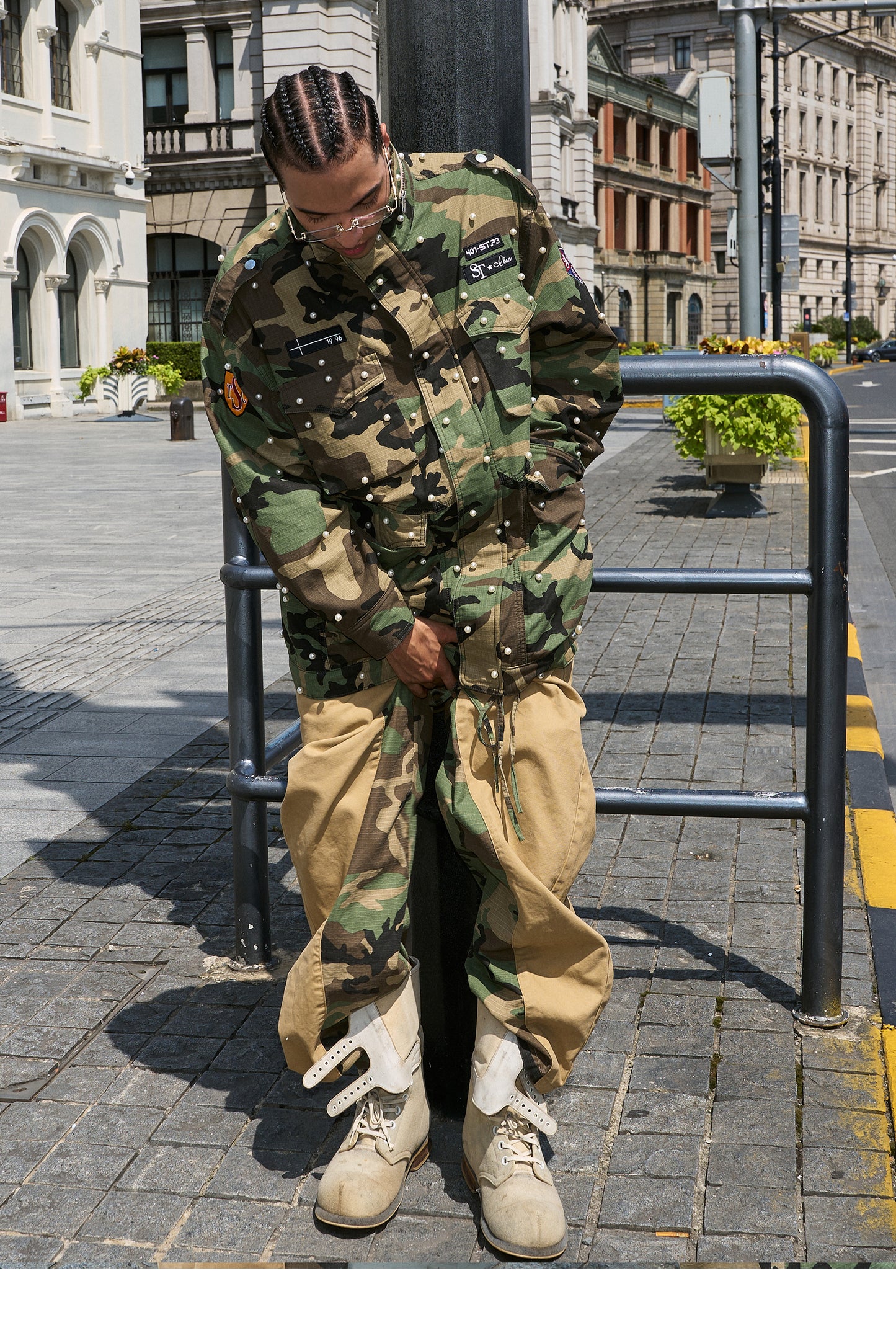 Camouflage Pearl Jacket