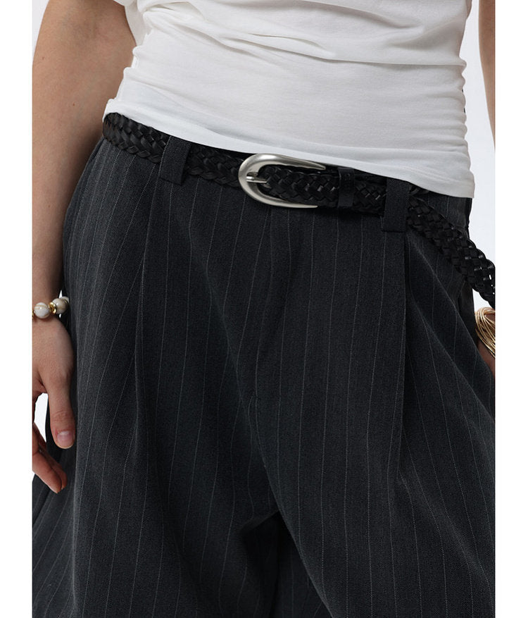 Casual Striped Shorts