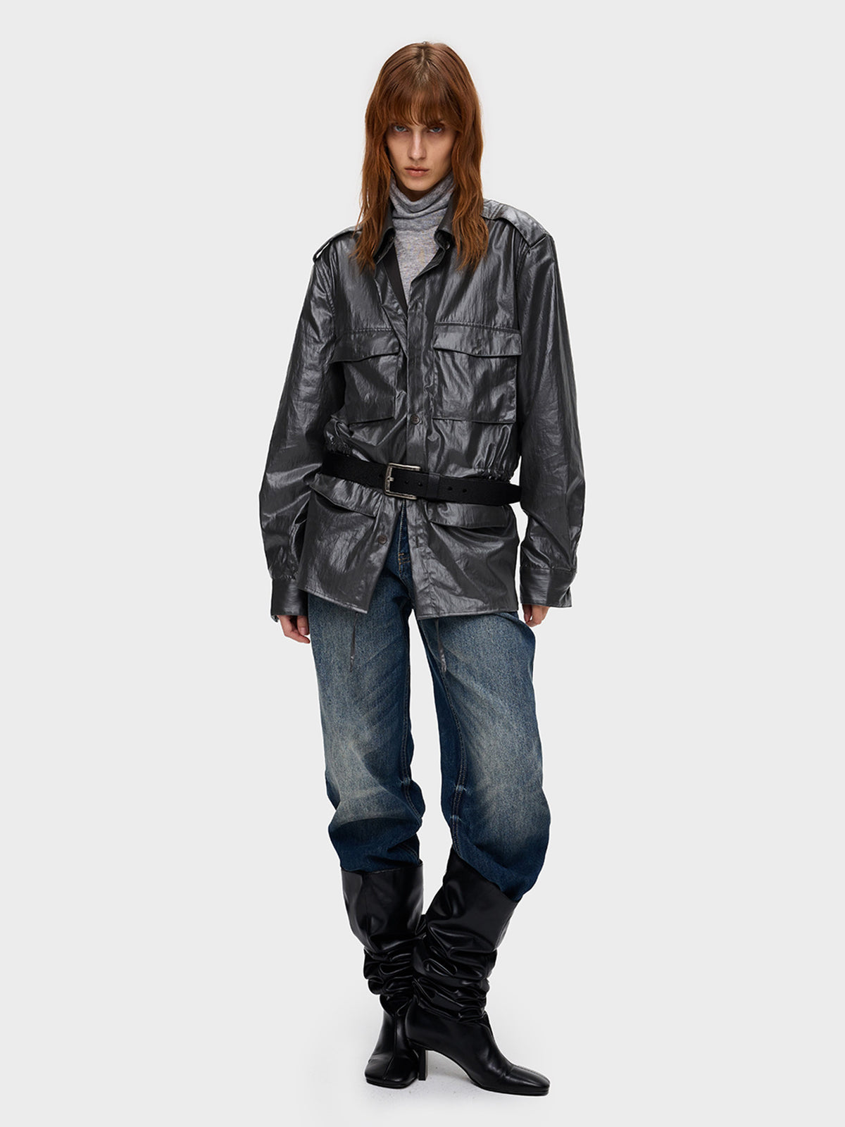 Light Wax Waterproof Shooting Jacket