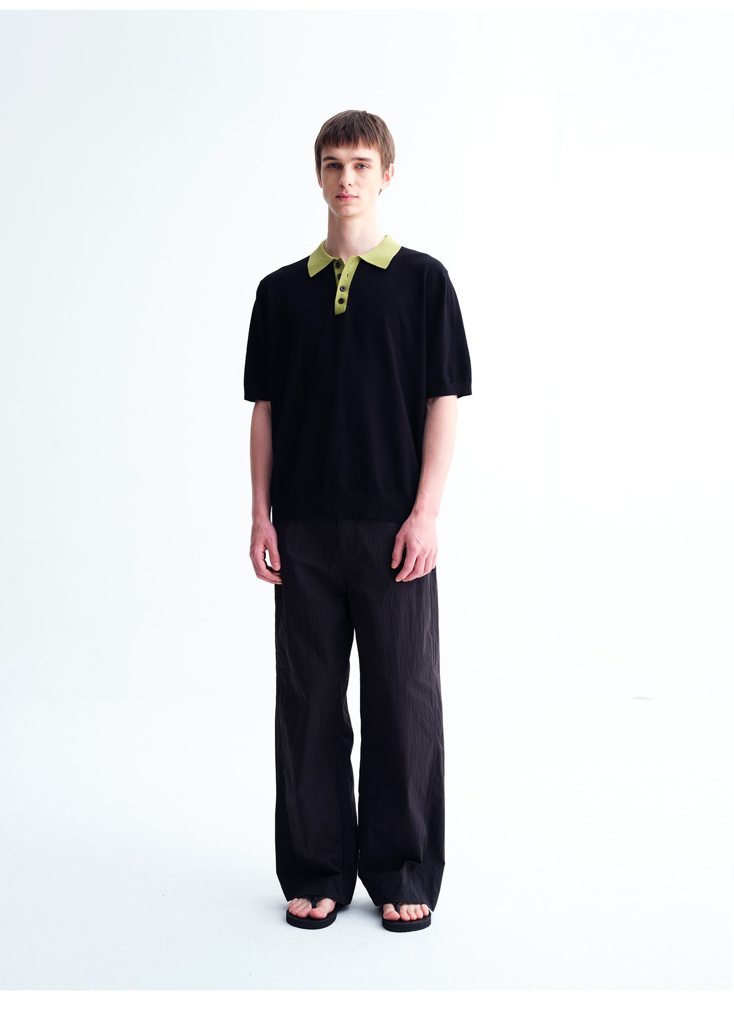 Vintage Knit Polo Shirt