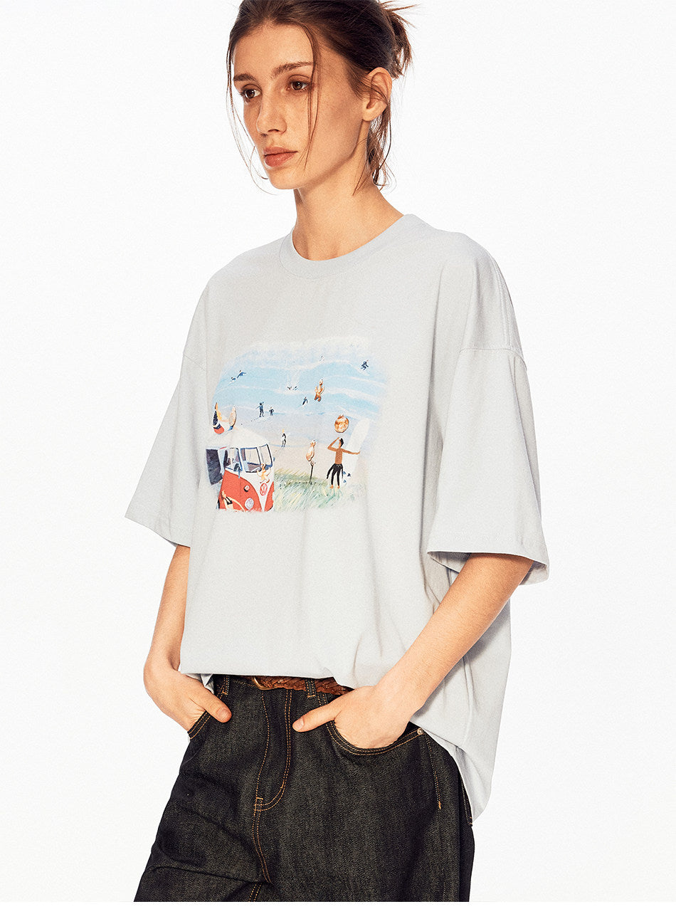 Unisex Printed T-Shirt