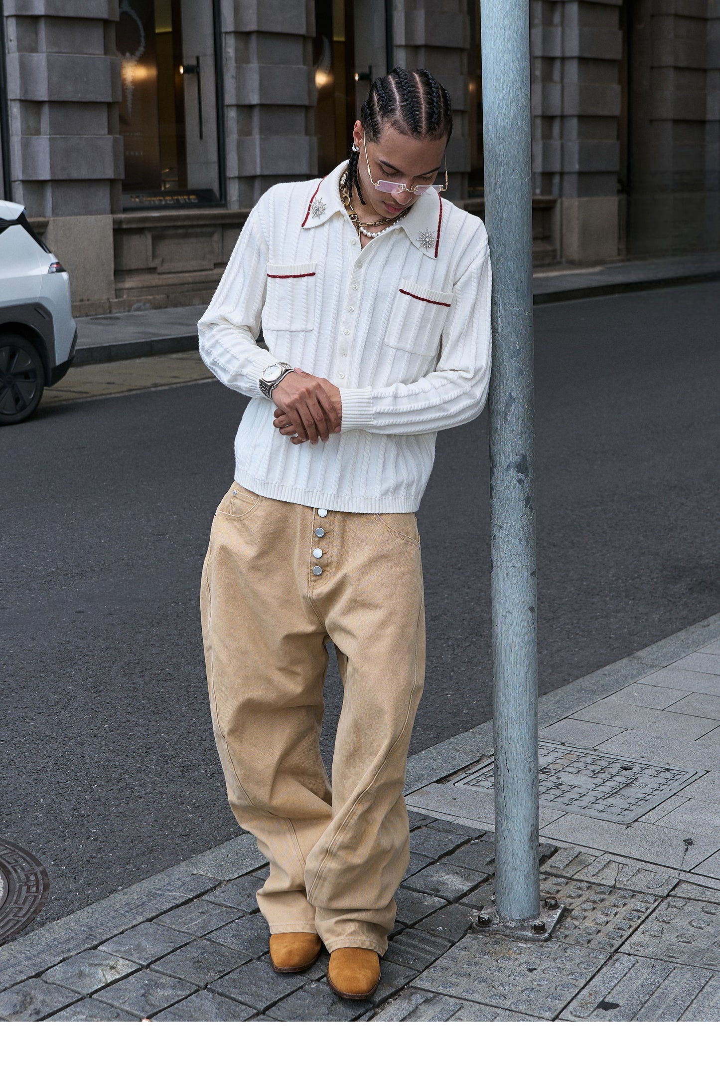Classic 5-Button Work Pants