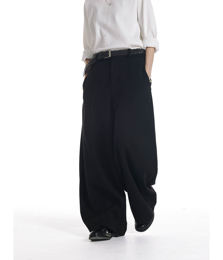 Draping Curve Casual Pants