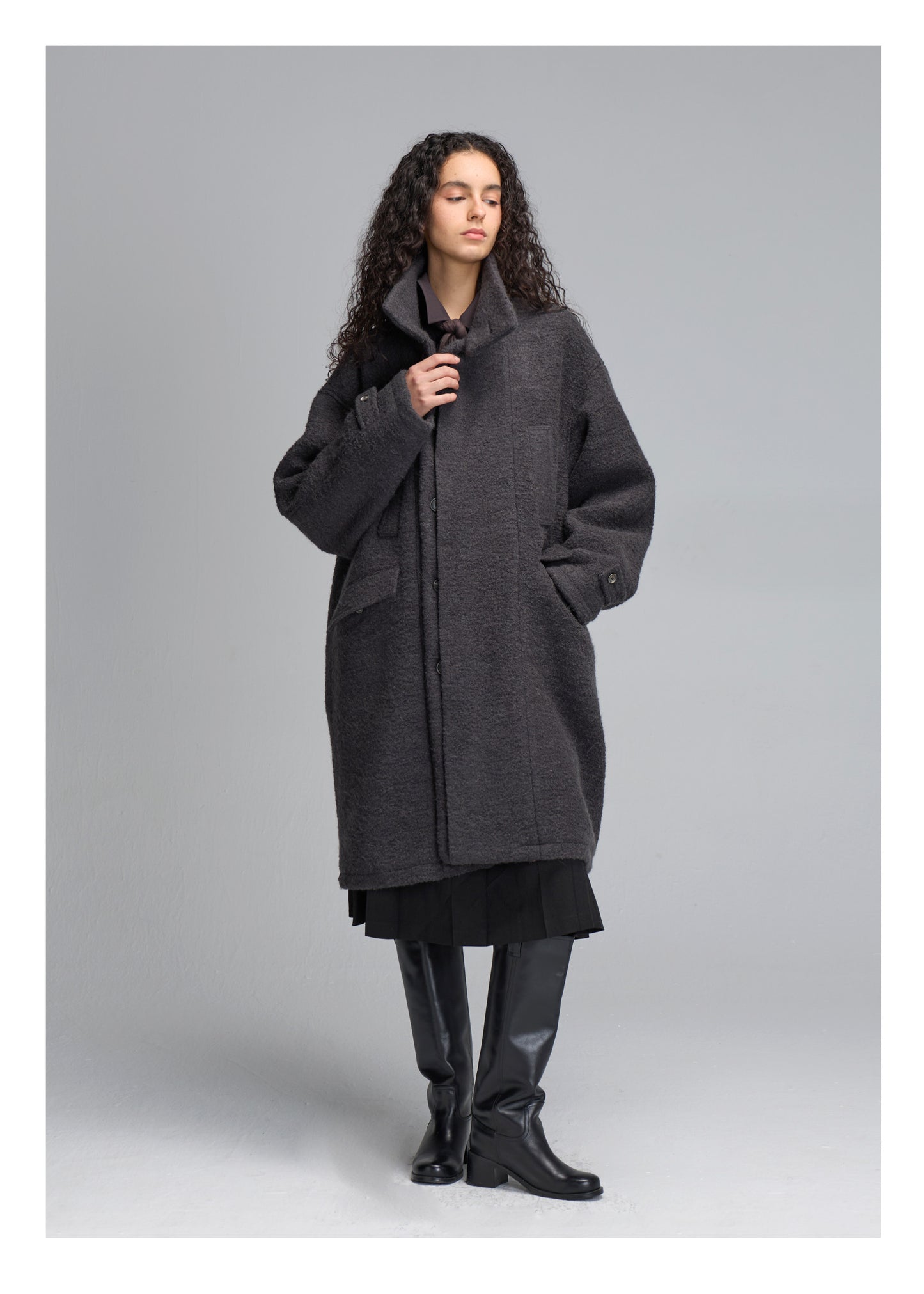 Thick and Warm Mid-Length Coat