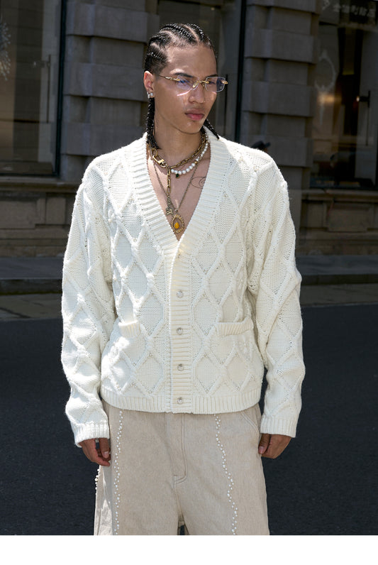 Lazy Loose Knit Cardigan