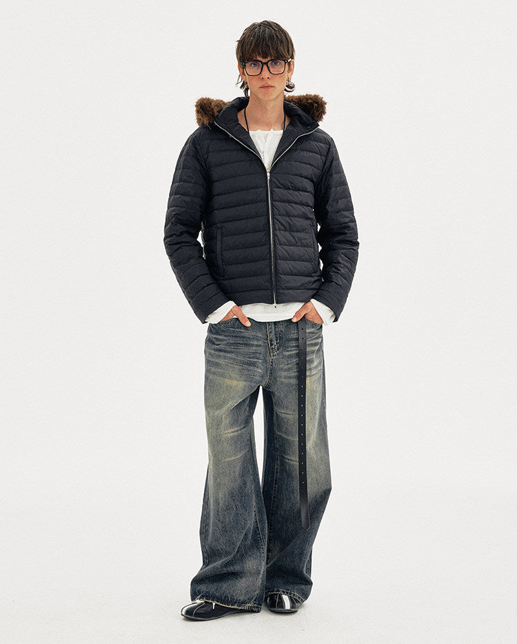 Premium Down Jacket with Hood