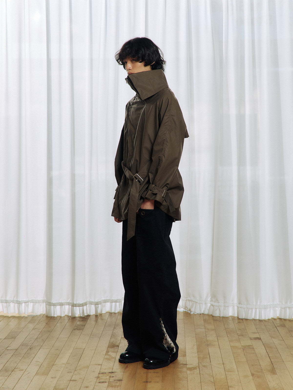 Irregular Collar Jacket