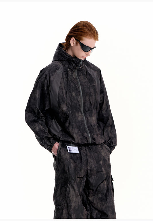 Outdoor thin hooded jacket