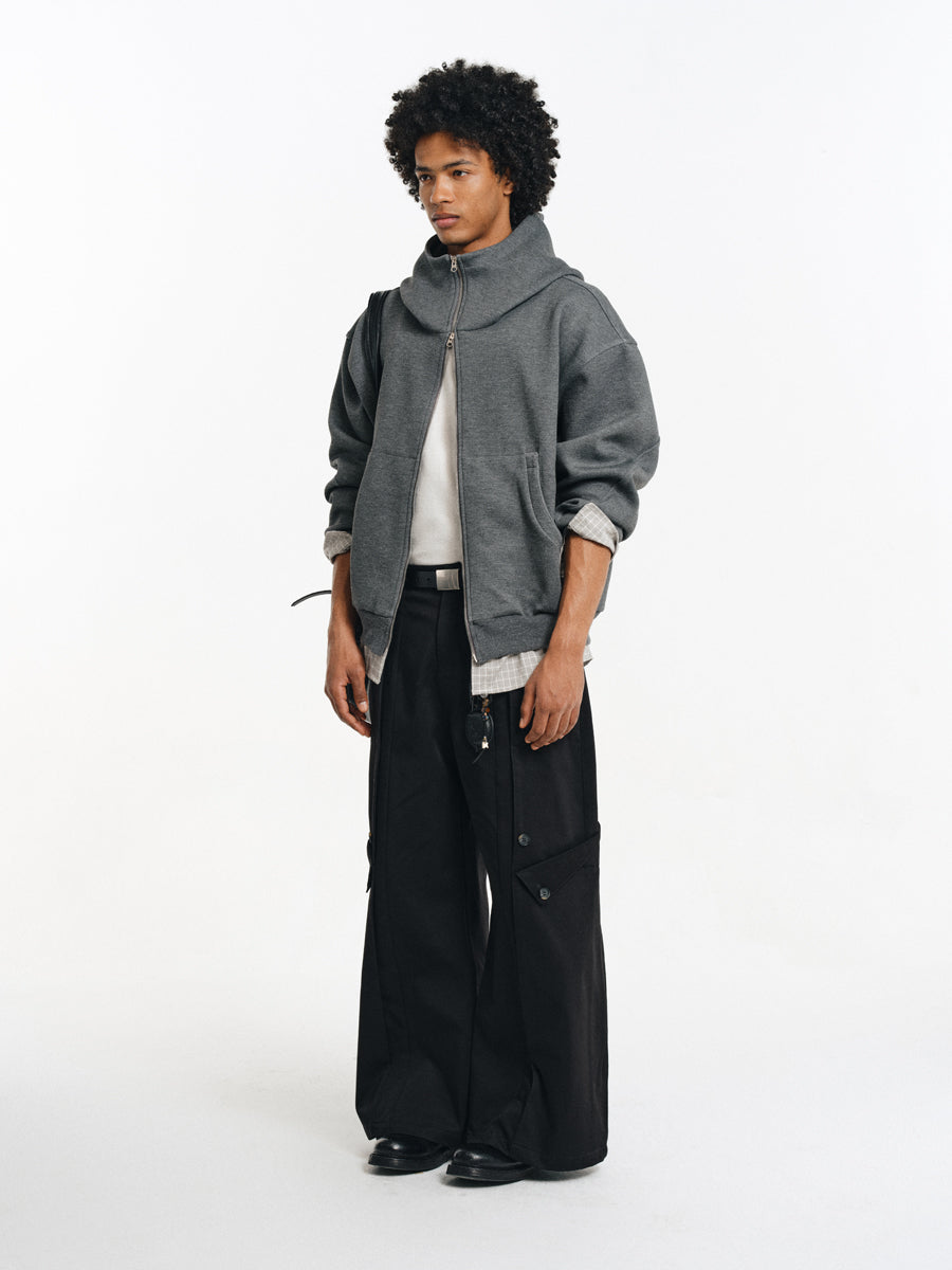 Double-pleated Casual Pants