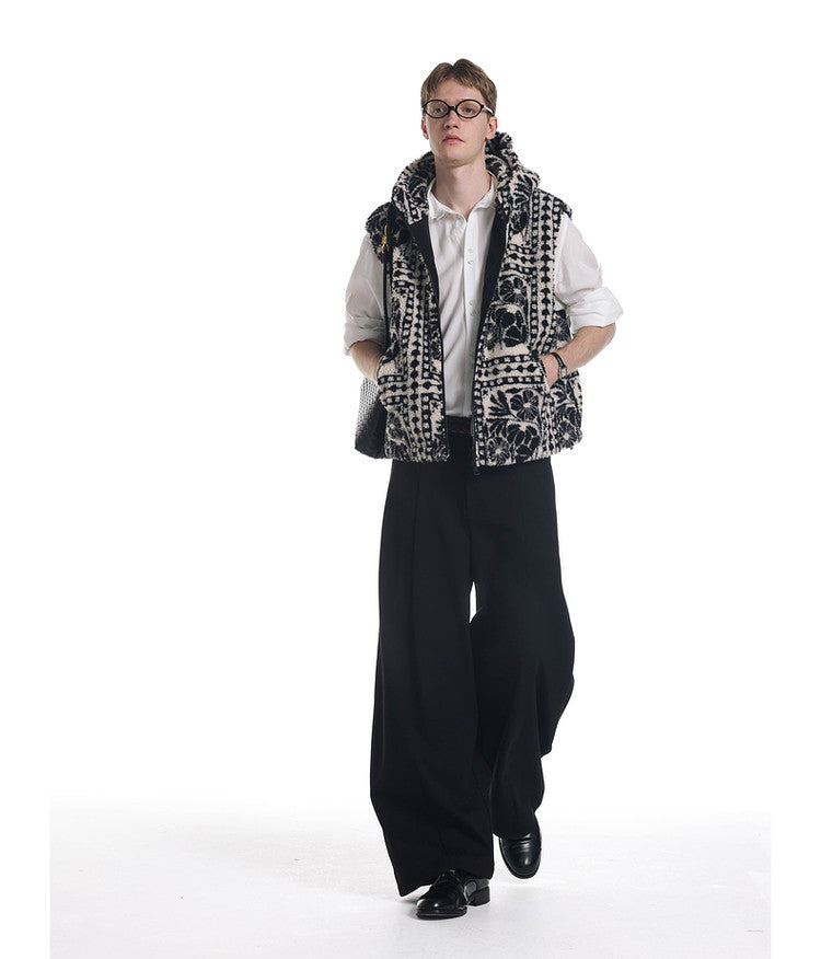 Fleece Hooded Vest