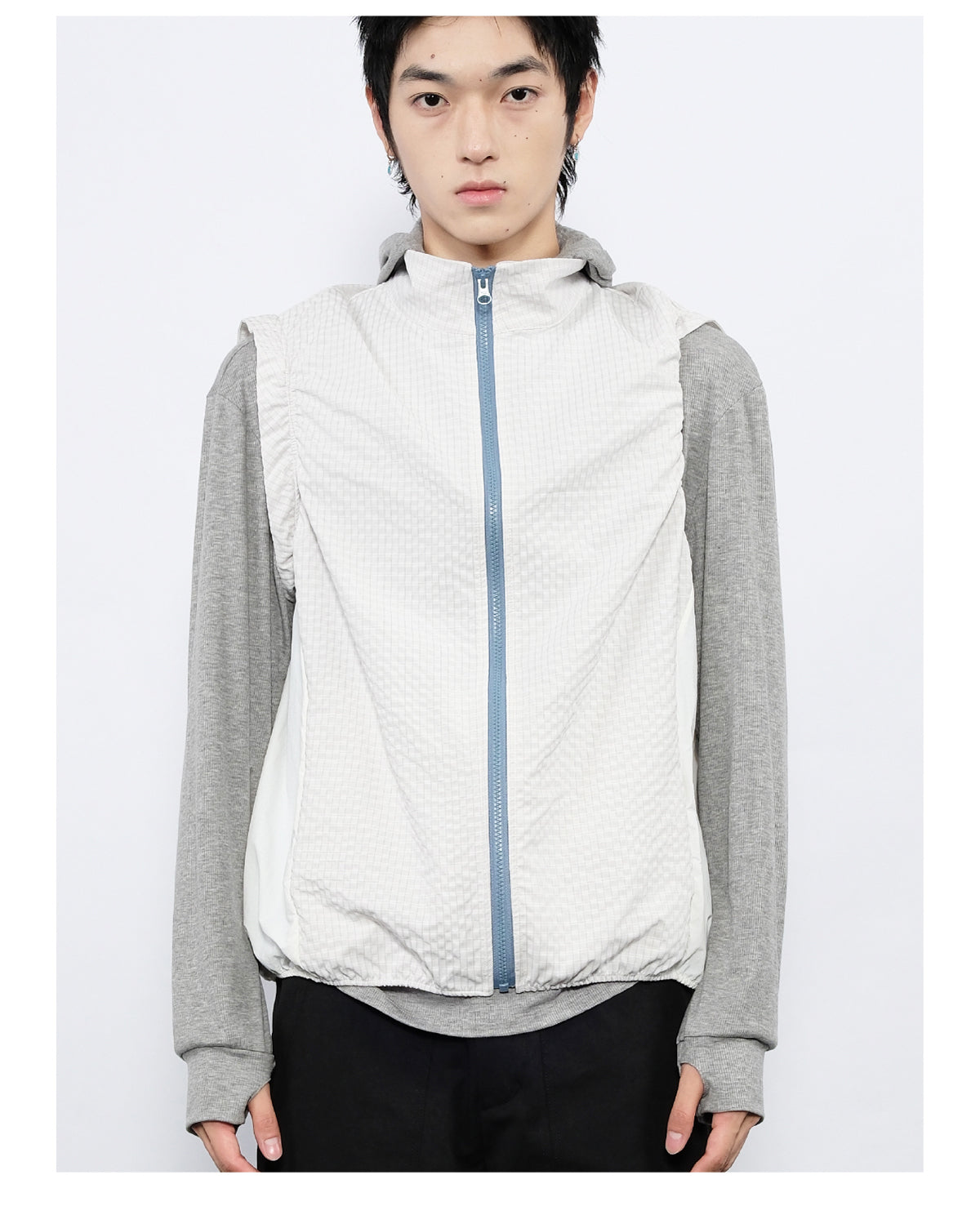 Stand Collar Casual Vest