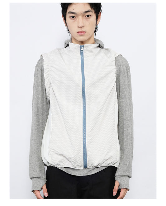 Stand Collar Casual Vest