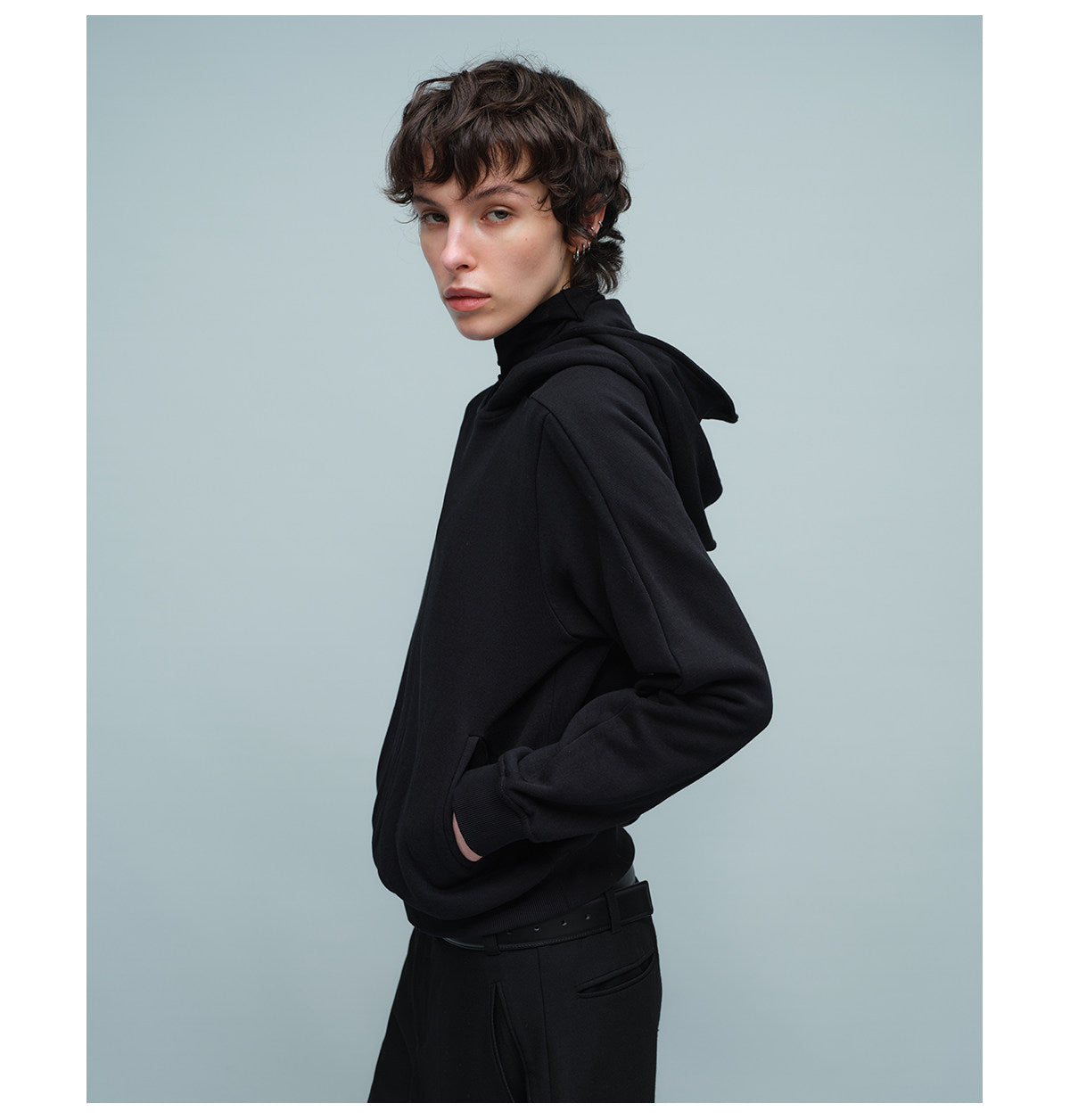 Deconstructed Hooded Sweatshirt