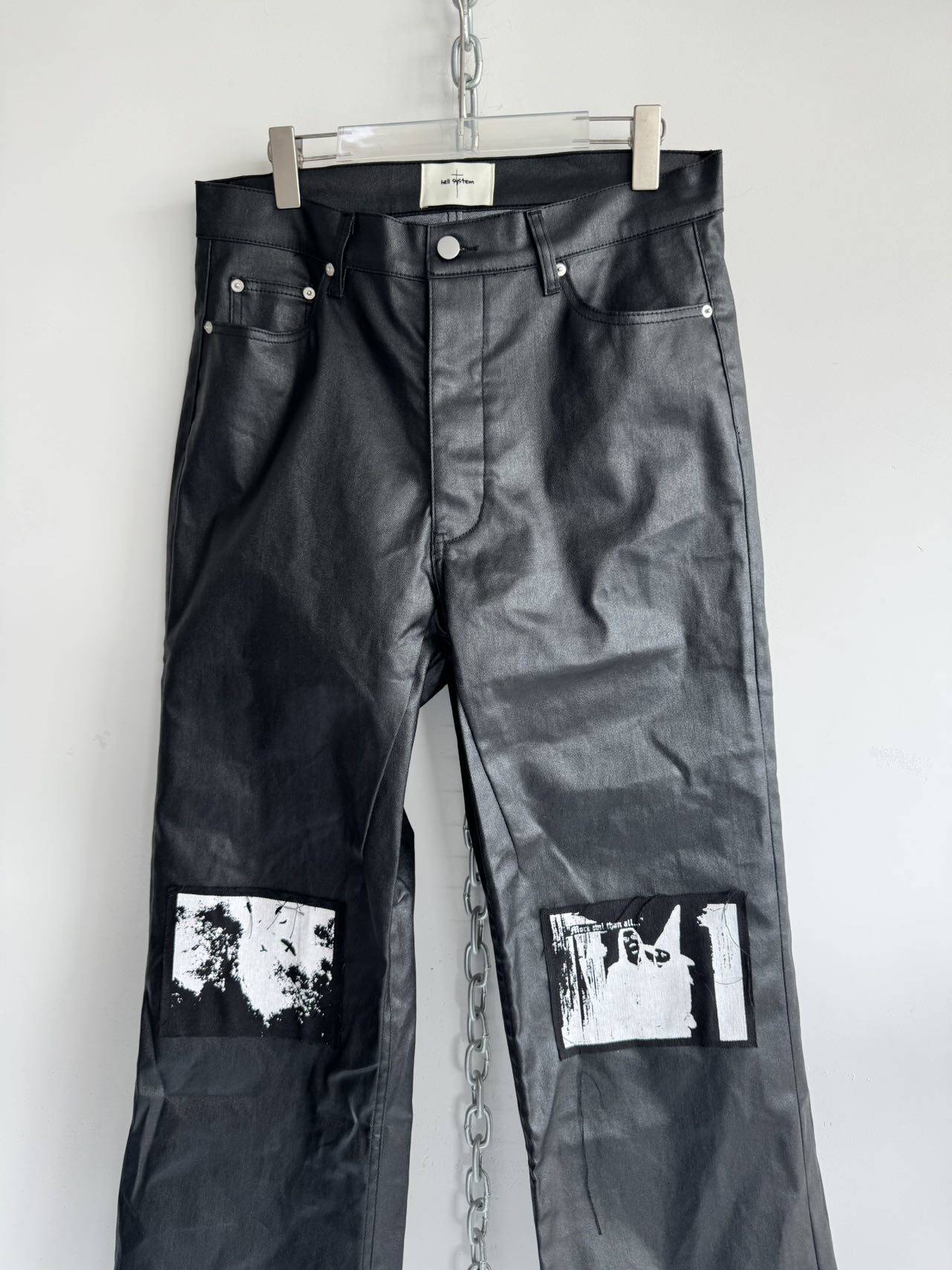 Unisex Wax-Coated Jeans
