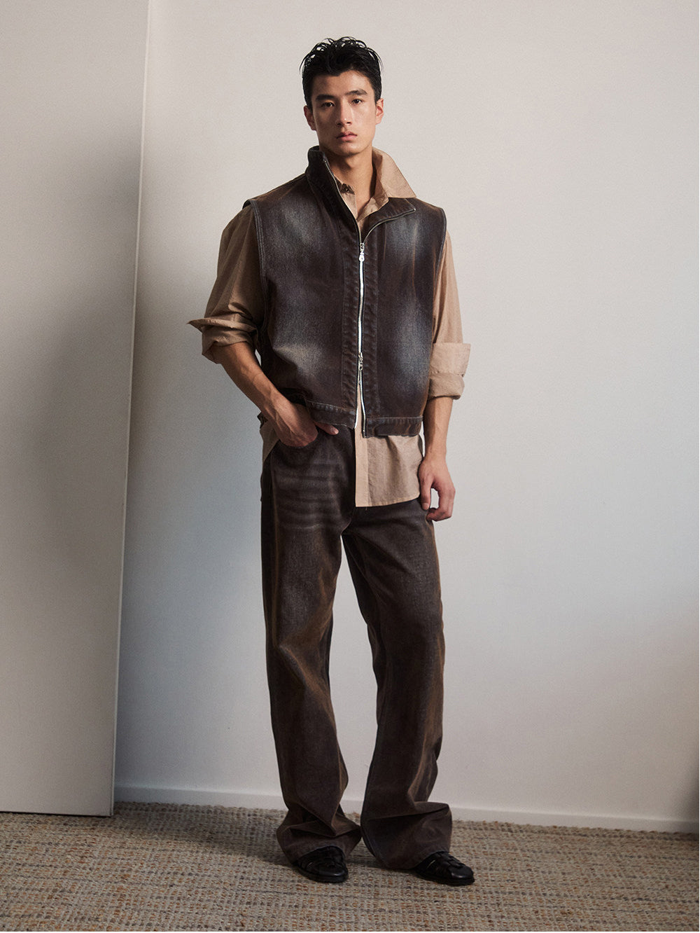 Unisex Straight Jeans