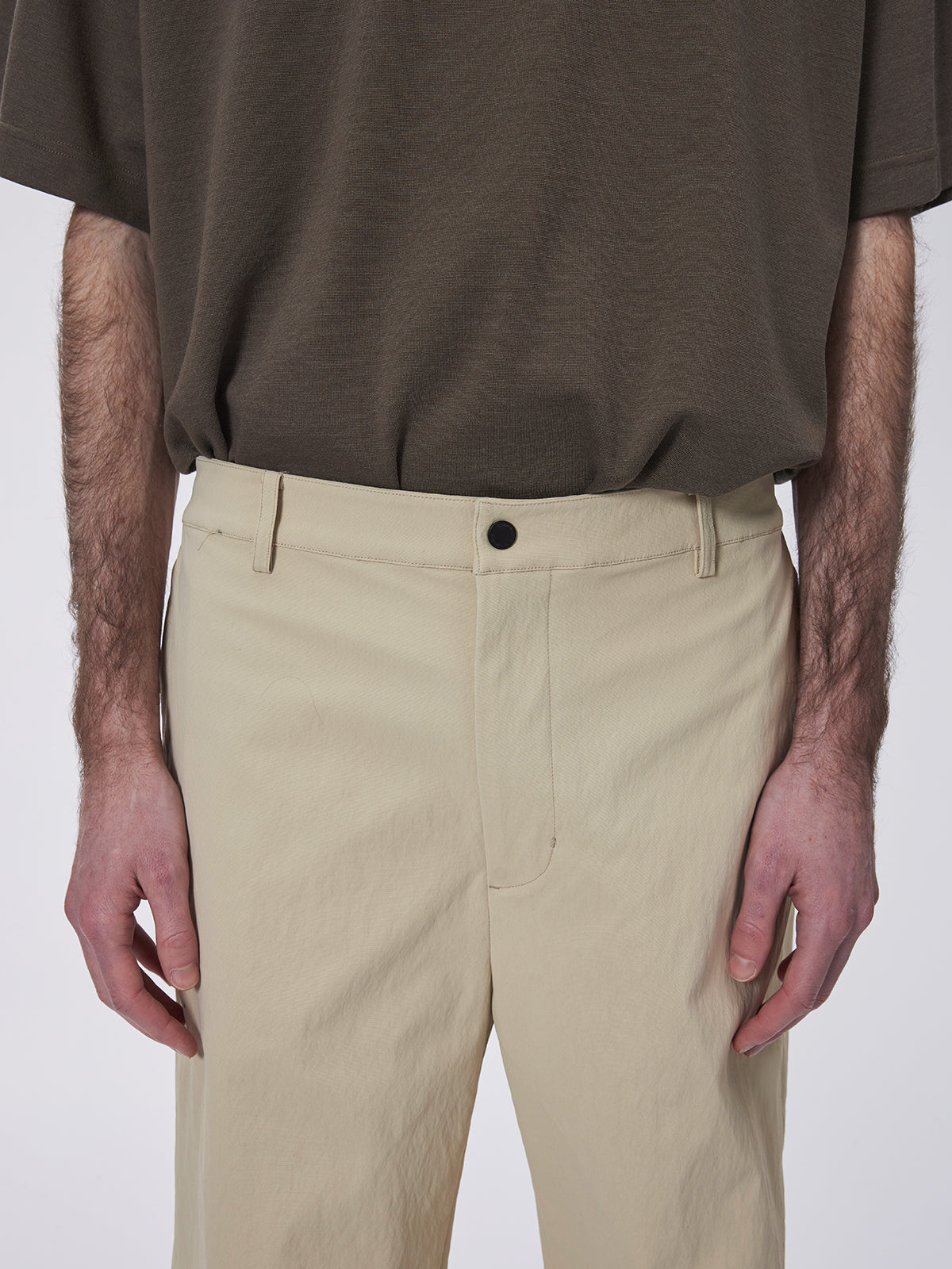 Water-repellent Straight Pants