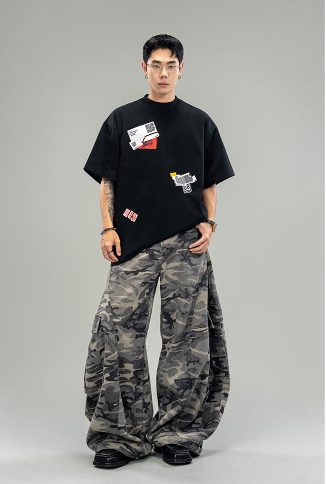 Trendy Round Neck T-Shirt