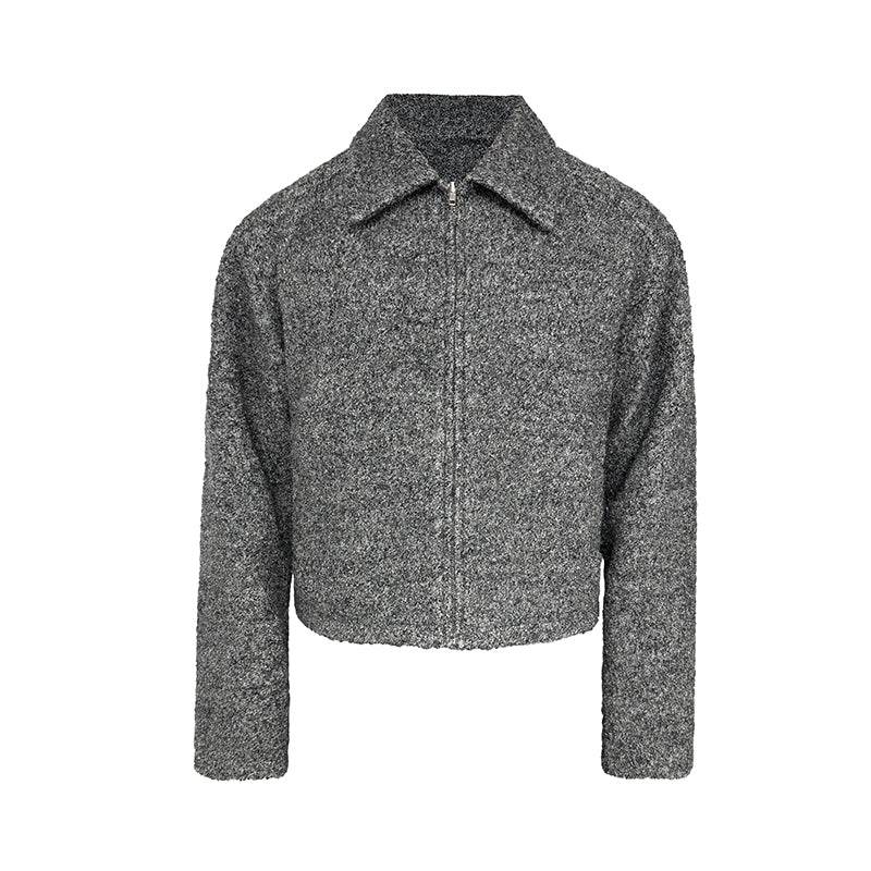 Wool short jacket