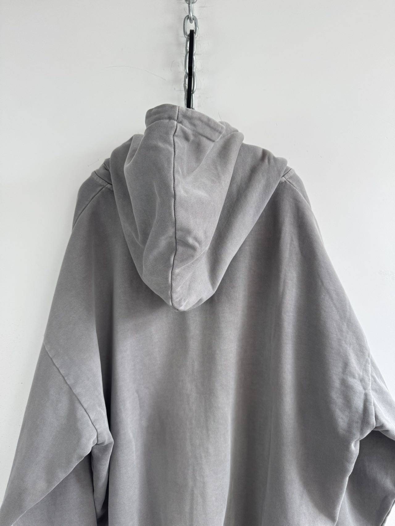 Terry Wash Finish Zipper Sweatshirt