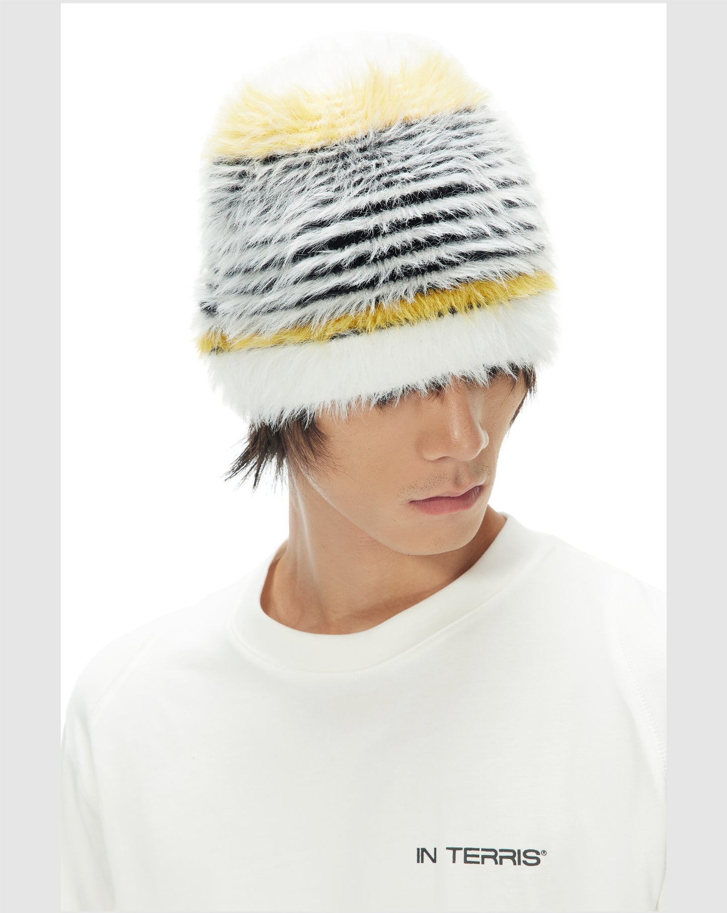 Mink Casual Wool Knit Hat