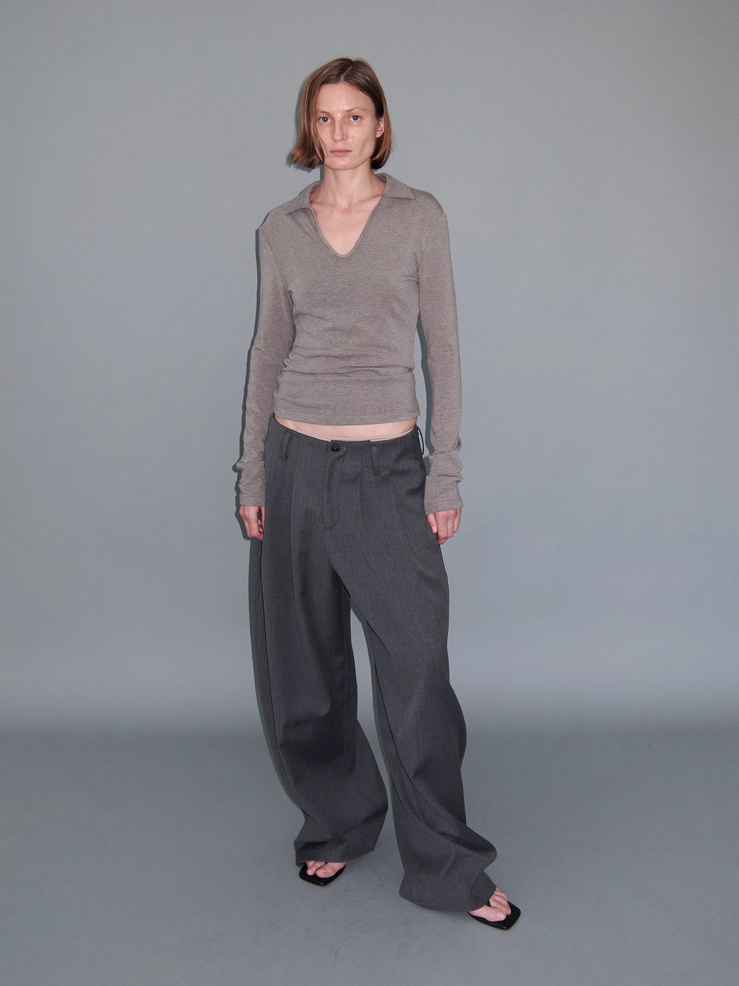 Small-Sized U-Neck T-Shirt