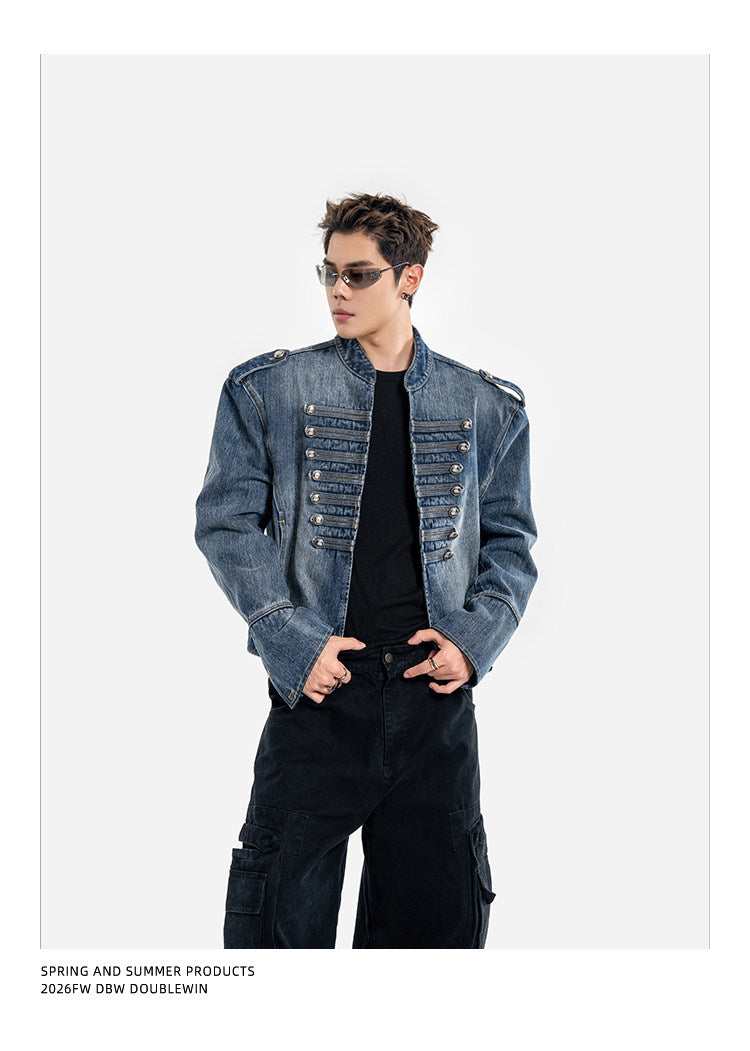 Vintage Washed Denim Jacket