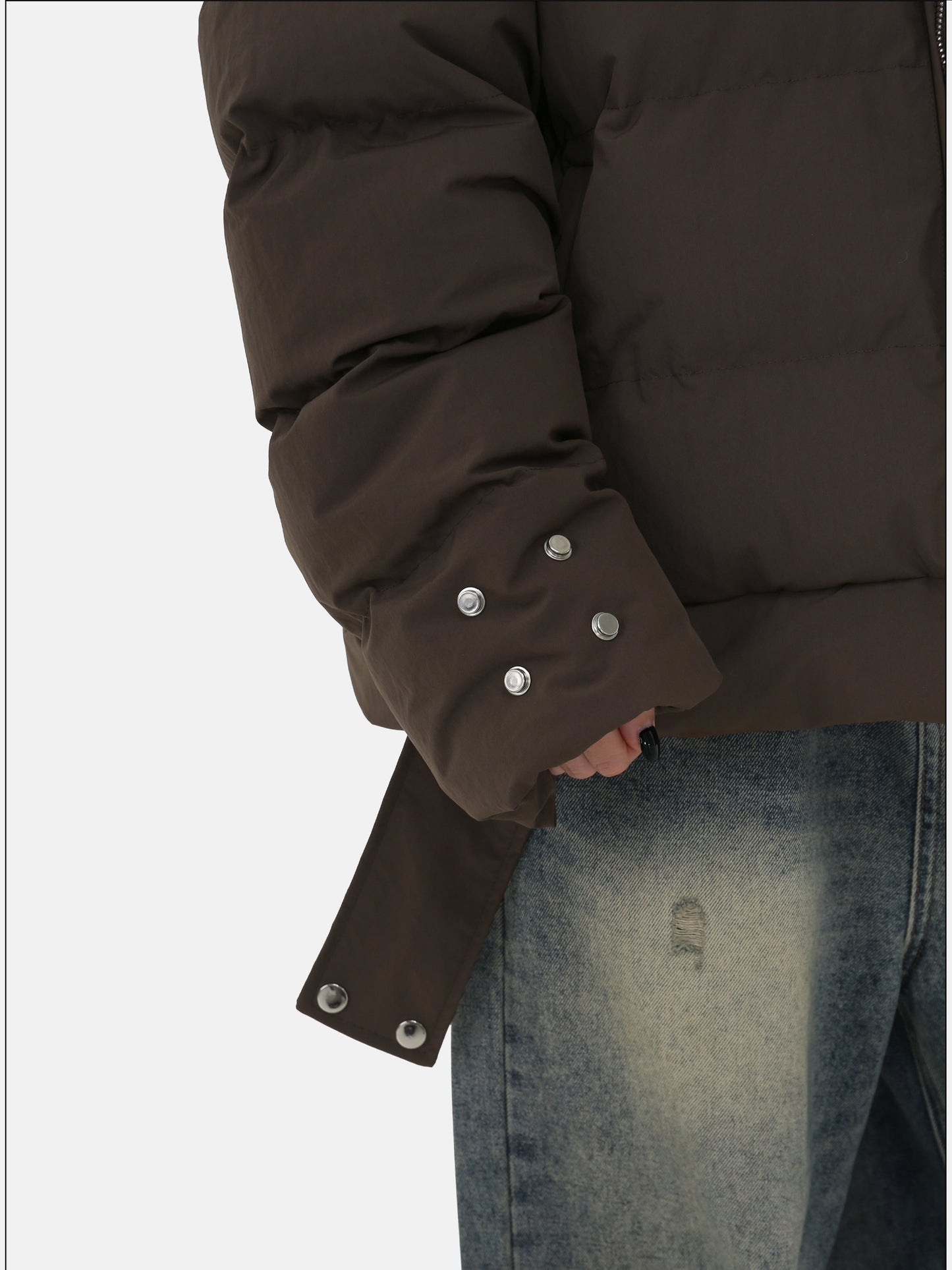 Detachable Two-Piece Hooded Jacket